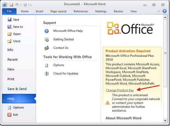 Microsoft office 2010 home and business product key generator
